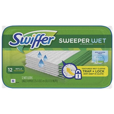 Swiffer Swiffer Sweeper Pads - Wet Cloths, 144 ct., 144PK BUY00087419